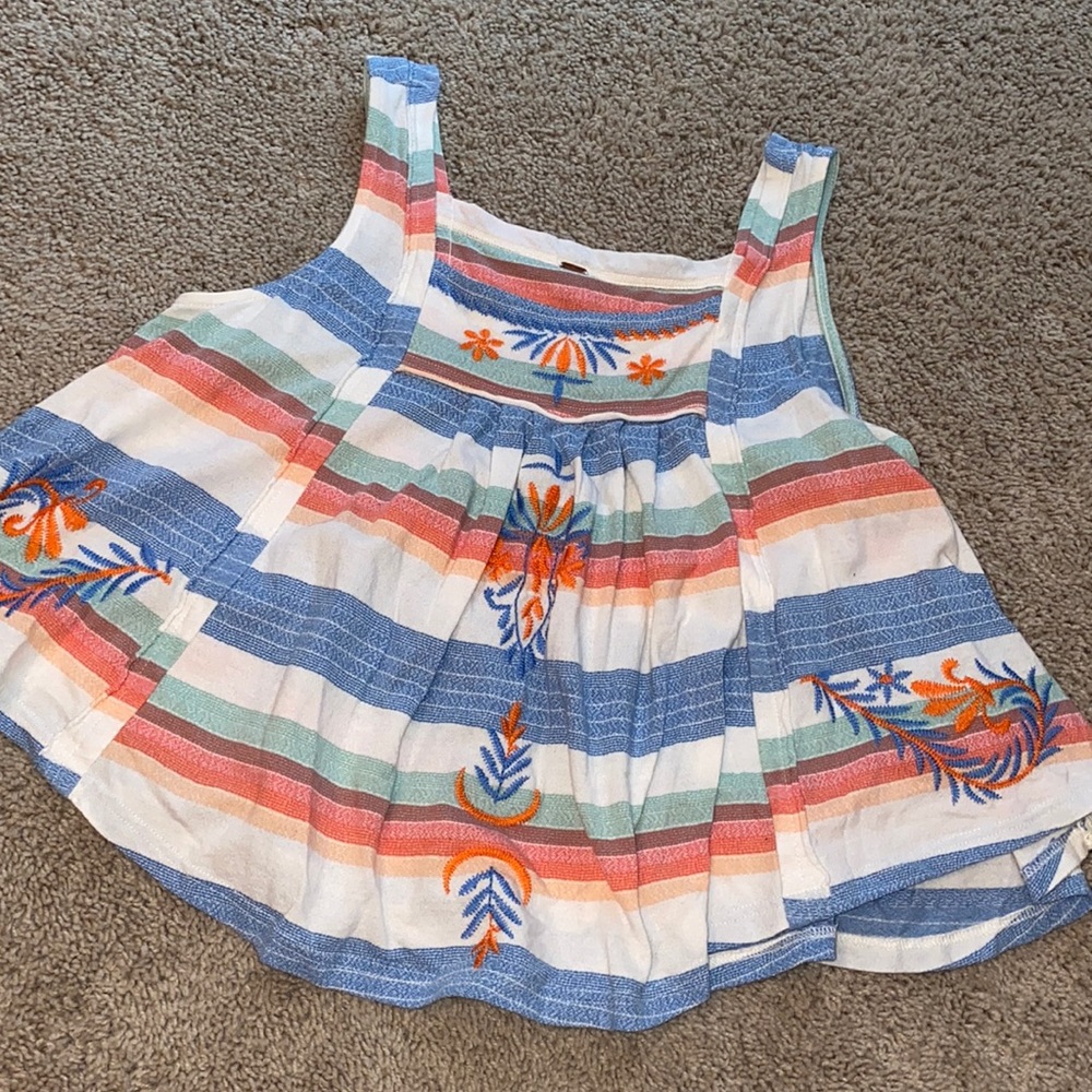 Free people printed tank